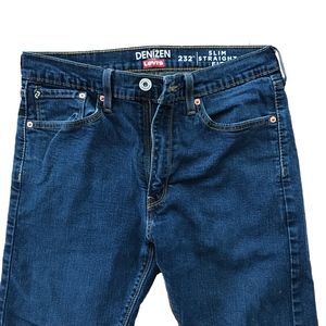 Levi's 232 Denizen Denim Slim Straight Jeans 32x30